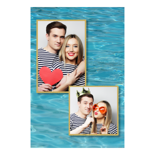 Woda + fale + 307 złoty Woda + fale + 307 złoty