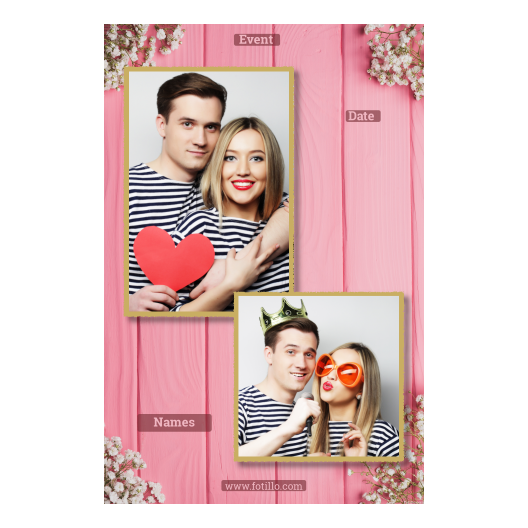 Różowe przyjęcie + deski + 307 złoty z podpisem Różowe przyjęcie + deski + 307 złoty z podpisem