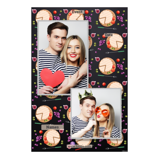 Dzień Sera Camembert + warzywa i owoce + 307 z podpisem Dzień Sera Camembert + warzywa i owoce + 307 z podpisem