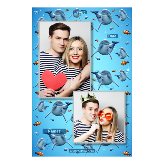 Dzień delfinów + ryby + 307 z podpisem Dzień delfinów + ryby + 307 z podpisem