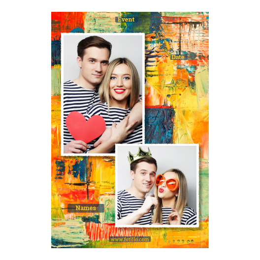 Obraz + kwadraty + 307 biały z podpisem Obraz + kwadraty + 307 biały z podpisem