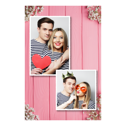 Różowe przyjęcie + deski + 307 biały Różowe przyjęcie + deski + 307 biały