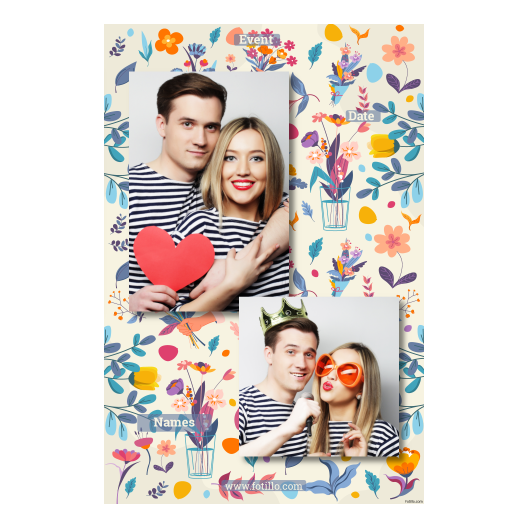 Dzień Florystów + kwiaty + 307 brak ramki z podpisem Dzień Florystów + kwiaty + 307 brak ramki z podpisem