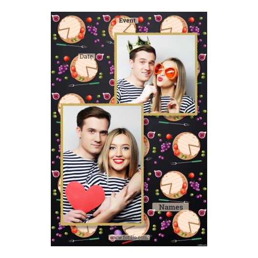 Dzień Sera Camembert + warzywa i owoce + 308 złoty z podpisem Dzień Sera Camembert + warzywa i owoce + 308 złoty z podpisem