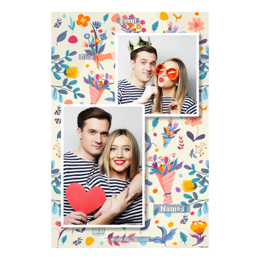 Dzień Florystów + kwiaty + 308 biały z podpisem Dzień Florystów + kwiaty + 308 biały z podpisem