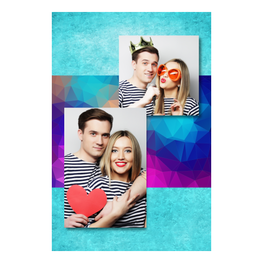 Niebieska impreza + trójkąty + 308 brak ramki Niebieska impreza + trójkąty + 308 brak ramki