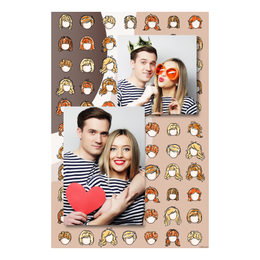 Ddzień peruki 308 brak ramki Ddzień peruki 308 brak ramki