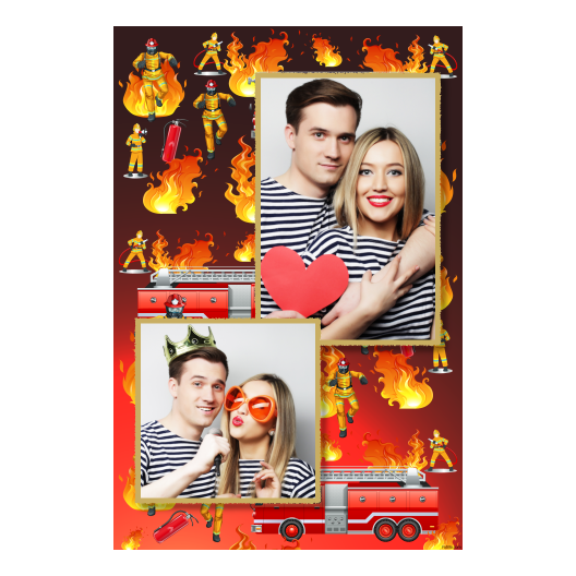 Dzień Strażaków + ogień + 309 złoty Dzień Strażaków + ogień + 309 złoty