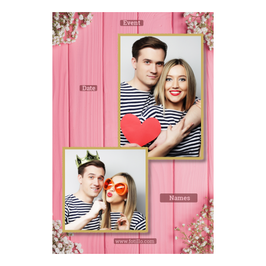 Różowe przyjęcie + deski + 309 złoty z podpisem Różowe przyjęcie + deski + 309 złoty z podpisem