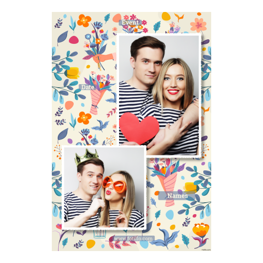 Dzień Florystów + kwiaty + 309 biały z podpisem Dzień Florystów + kwiaty + 309 biały z podpisem