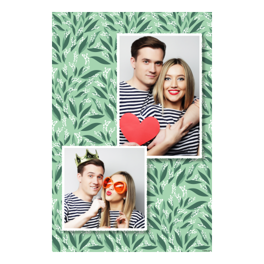 Dzień Konwalii + liście + 309 biały Dzień Konwalii + liście + 309 biały