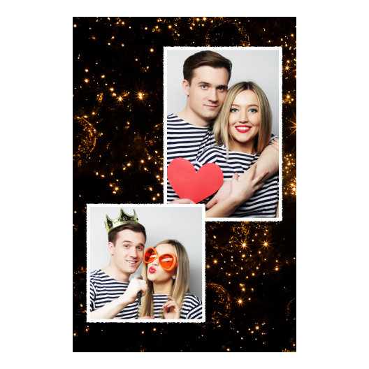 Magiczne święta + gwiazdy + 309 biały