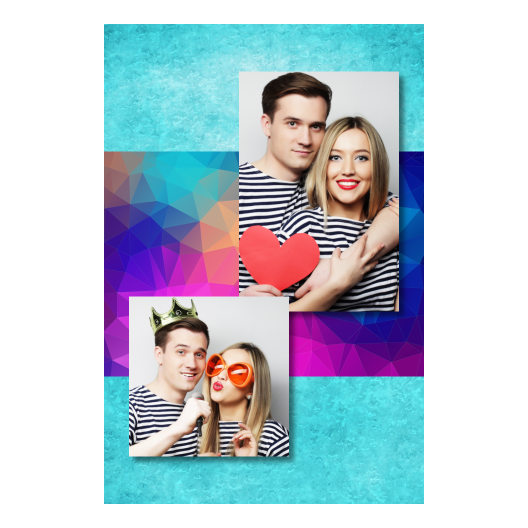 Niebieska impreza + trójkąty + 309 brak ramki Niebieska impreza + trójkąty + 309 brak ramki