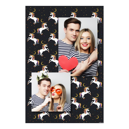 Dzień jednorożca + kolaż, gwiazdy + 309 brak ramki Dzień jednorożca + kolaż, gwiazdy + 309 brak ramki