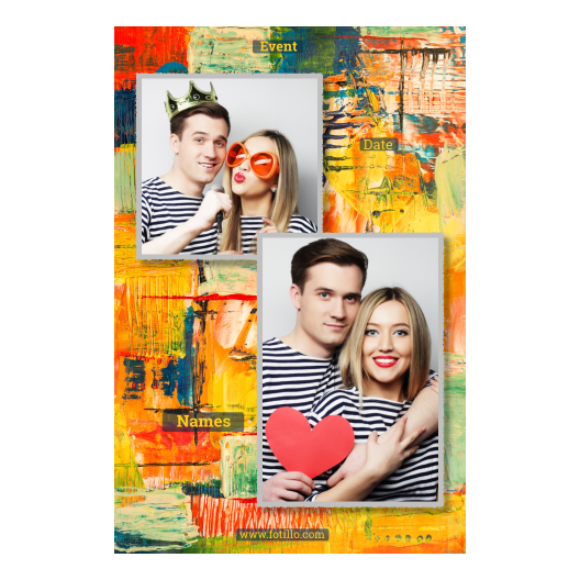 Obraz + kwadraty + 310 z podpisem Obraz + kwadraty + 310 z podpisem