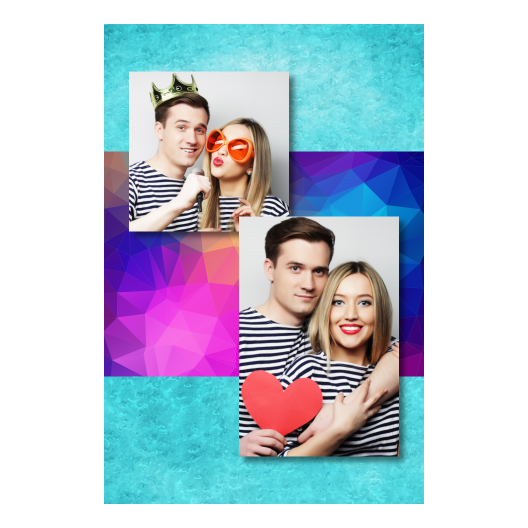 Niebieska impreza + trójkąty + 310 brak ramki Niebieska impreza + trójkąty + 310 brak ramki