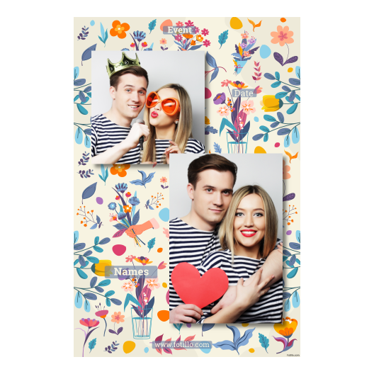 Dzień Florystów + kwiaty + 310 brak ramki z podpisem Dzień Florystów + kwiaty + 310 brak ramki z podpisem