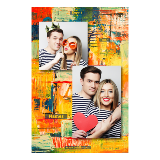 Obraz + kwadraty + 310 brak ramki z podpisem Obraz + kwadraty + 310 brak ramki z podpisem