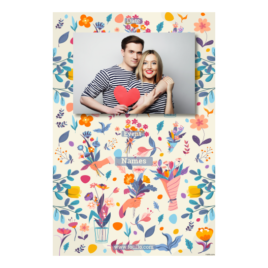 Dzień Florystów + kwiaty + 311 brak ramki z podpisem Dzień Florystów + kwiaty + 311 brak ramki z podpisem