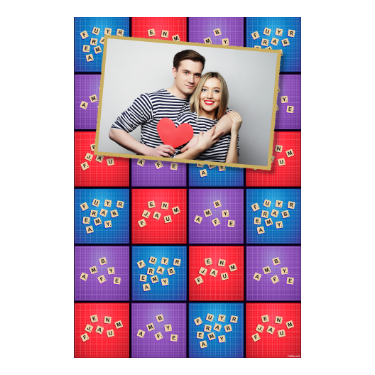 Dzień Scrabble + litery + 312 złoty Dzień Scrabble + litery + 312 złoty