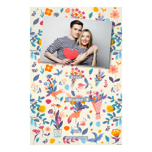 Dzień Florystów + kwiaty + 312 brak ramki z podpisem Dzień Florystów + kwiaty + 312 brak ramki z podpisem