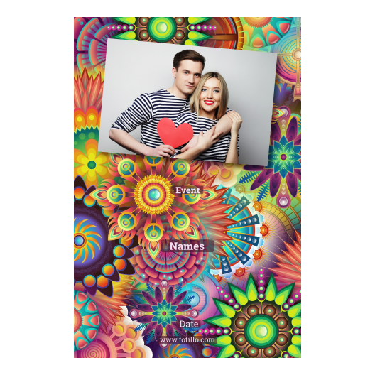 Mandale + kolaż + 312 brak ramki z podpisem Mandale + kolaż + 312 brak ramki z podpisem