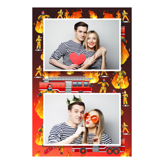 Dzień Strażaków + ogień + 313 biały Dzień Strażaków + ogień + 313 biały