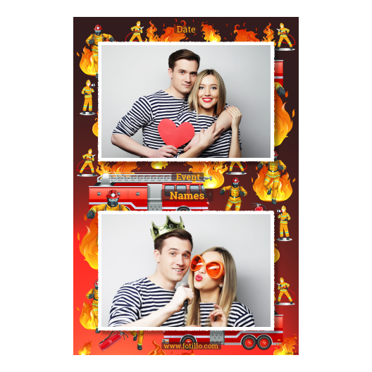 Dzień Strażaków + ogień + 313 biały z podpisem Dzień Strażaków + ogień + 313 biały z podpisem