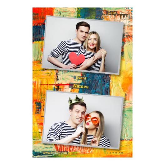 Obraz + kwadraty + 314 z podpisem Obraz + kwadraty + 314 z podpisem