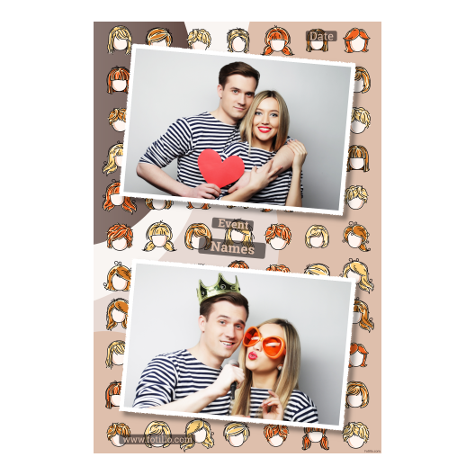 Ddzień peruki 314 biały z podpisem Ddzień peruki 314 biały z podpisem