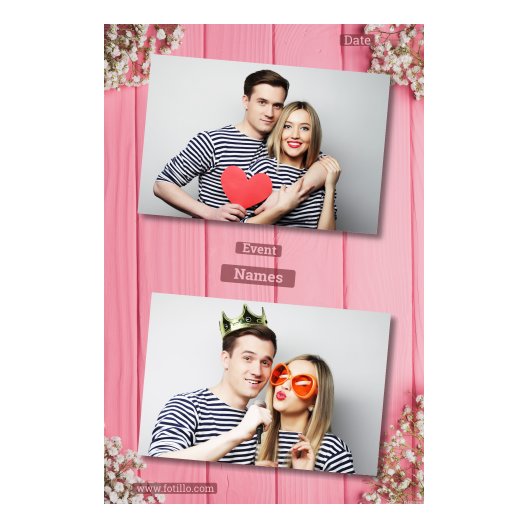 Różowe przyjęcie + deski + 314 brak ramki z podpisem Różowe przyjęcie + deski + 314 brak ramki z podpisem