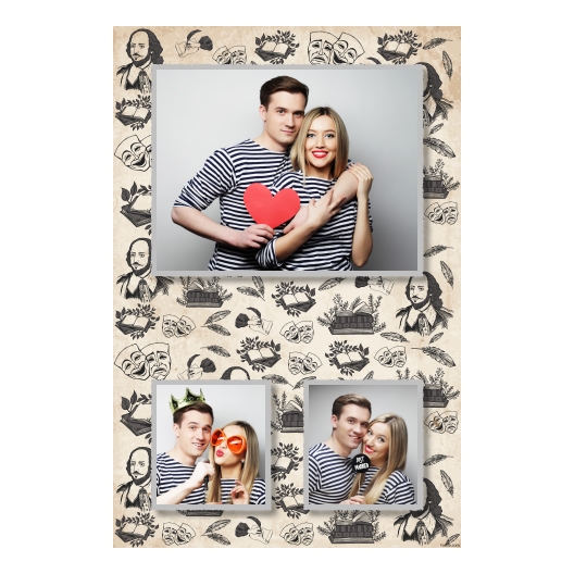 Dzień Shakespeare'a + maski i książki + 315 Dzień Shakespeare'a + maski i książki + 315