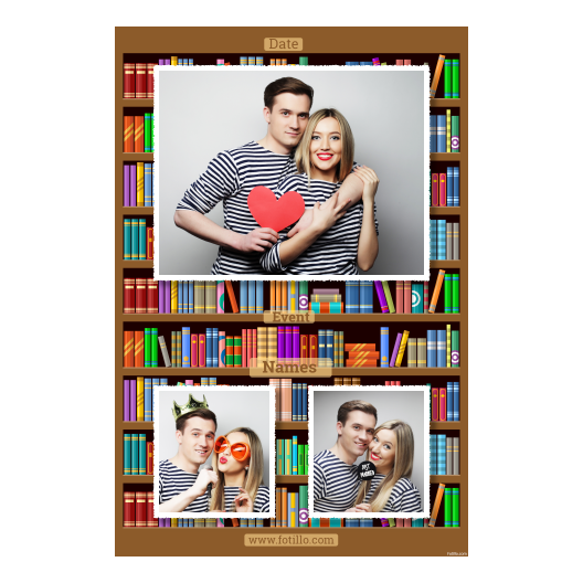 Dzień Bibliotekarza + książki + 315 biały z podpisem Dzień Bibliotekarza + książki + 315 biały z podpisem