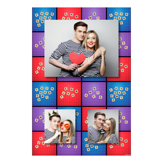 Dzień Scrabble + litery + 315 brak ramki Dzień Scrabble + litery + 315 brak ramki