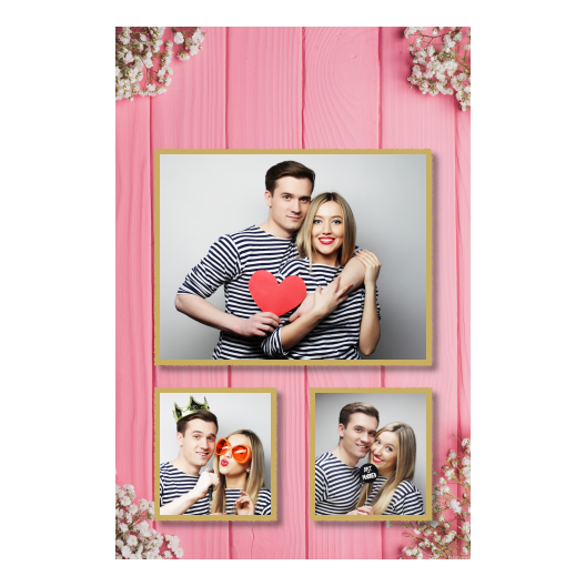 Różowe przyjęcie + deski + 316 złoty Różowe przyjęcie + deski + 316 złoty