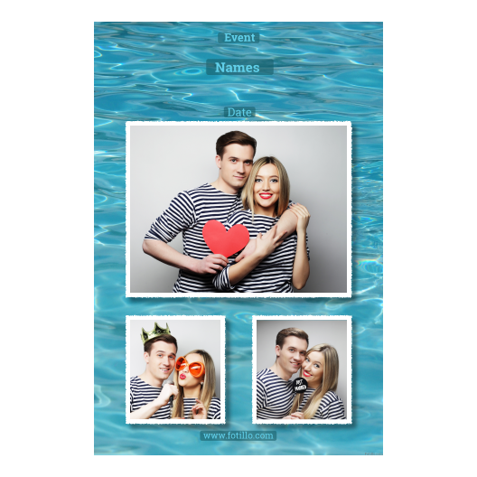 Woda + fale + 316 biały z podpisem Woda + fale + 316 biały z podpisem