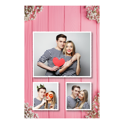 Różowe przyjęcie + deski + 316 biały Różowe przyjęcie + deski + 316 biały