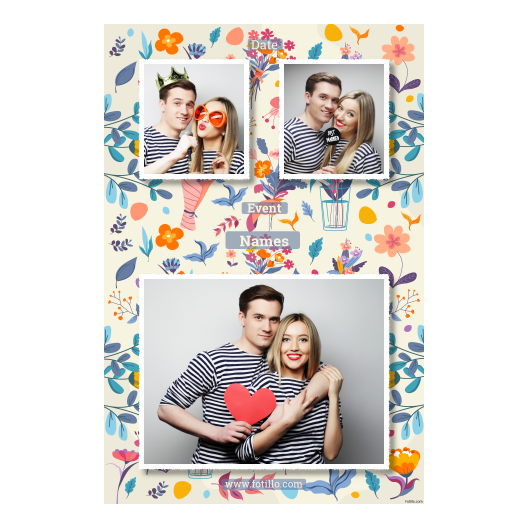 Dzień Florystów + kwiaty + 318 biały z podpisem Dzień Florystów + kwiaty + 318 biały z podpisem