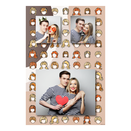 Ddzień peruki 318 brak ramki Ddzień peruki 318 brak ramki