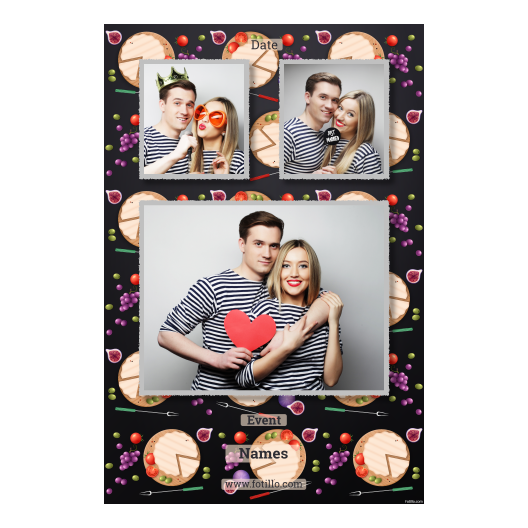 Dzień Sera Camembert + warzywa i owoce + 319 z podpisem Dzień Sera Camembert + warzywa i owoce + 319 z podpisem