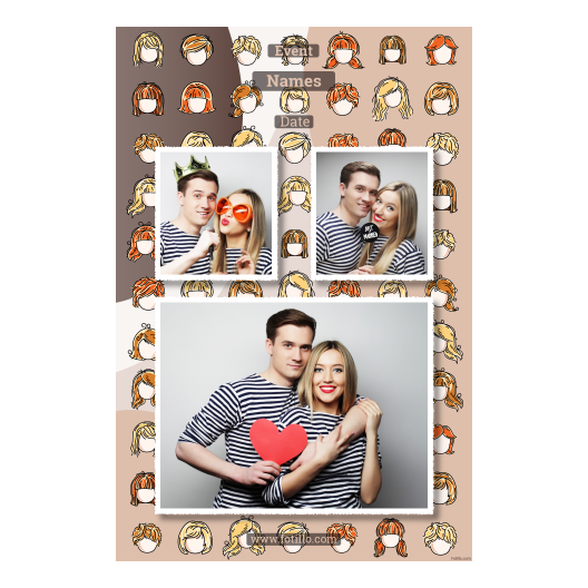 Ddzień peruki 320 biały z podpisem Ddzień peruki 320 biały z podpisem