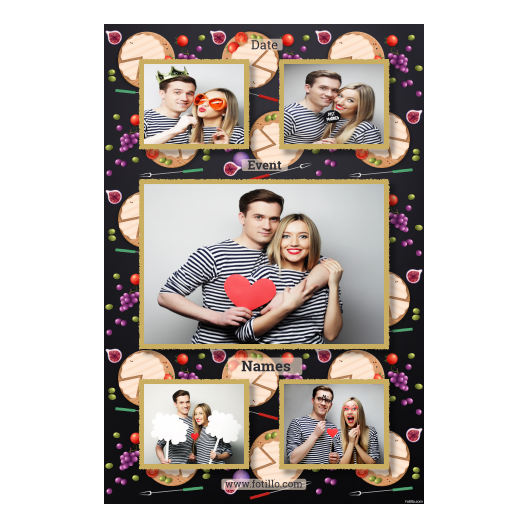 Dzień Sera Camembert + warzywa i owoce + 321 złoty z podpisem Dzień Sera Camembert + warzywa i owoce + 321 złoty z podpisem