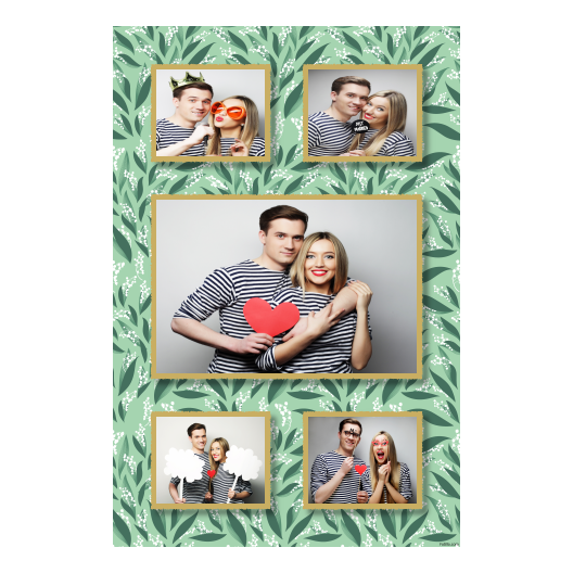 Dzień Konwalii + liście + 321 złoty Dzień Konwalii + liście + 321 złoty