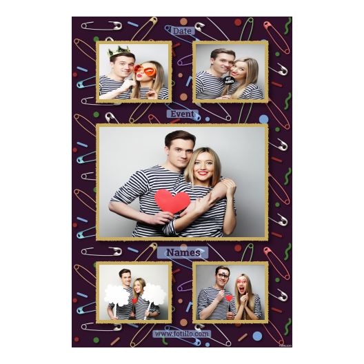 Dzień agrafki + kolaż + 321 złoty z podpisem Dzień agrafki + kolaż + 321 złoty z podpisem