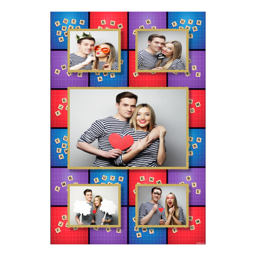 Dzień Scrabble + litery + 321 złoty Dzień Scrabble + litery + 321 złoty