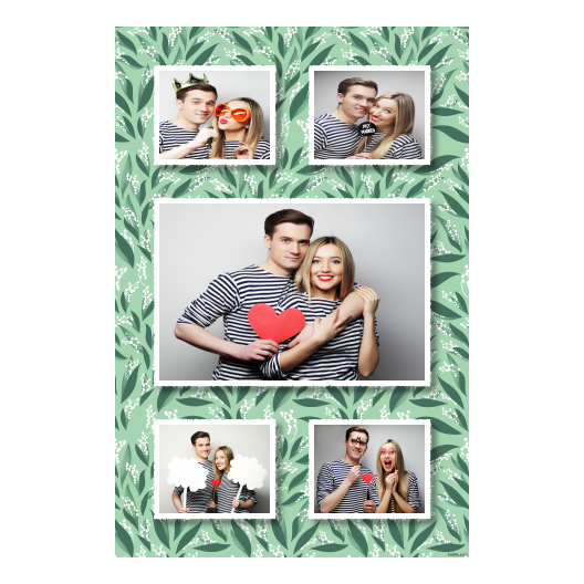 Dzień Konwalii + liście + 321 biały Dzień Konwalii + liście + 321 biały