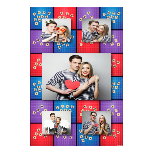 Dzień Scrabble + litery + 321 brak ramki Dzień Scrabble + litery + 321 brak ramki