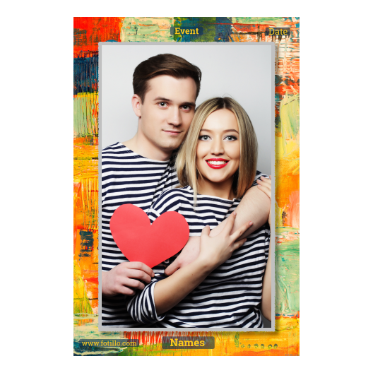 Obraz + kwadraty + 322 z podpisem Obraz + kwadraty + 322 z podpisem