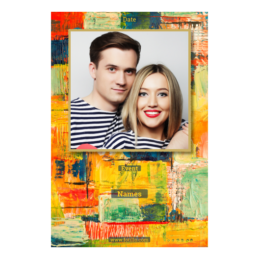 Obraz + kwadraty + 324 złoty z podpisem Obraz + kwadraty + 324 złoty z podpisem