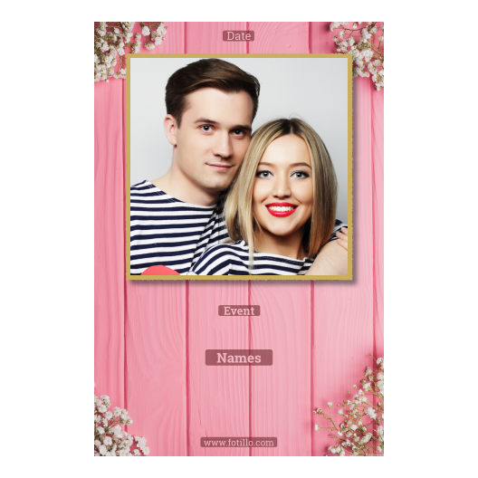 Różowe przyjęcie + deski + 324 złoty z podpisem Różowe przyjęcie + deski + 324 złoty z podpisem